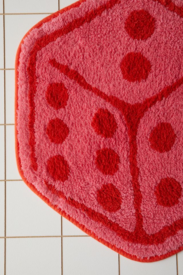 Tapis de bain en velours Dice #3