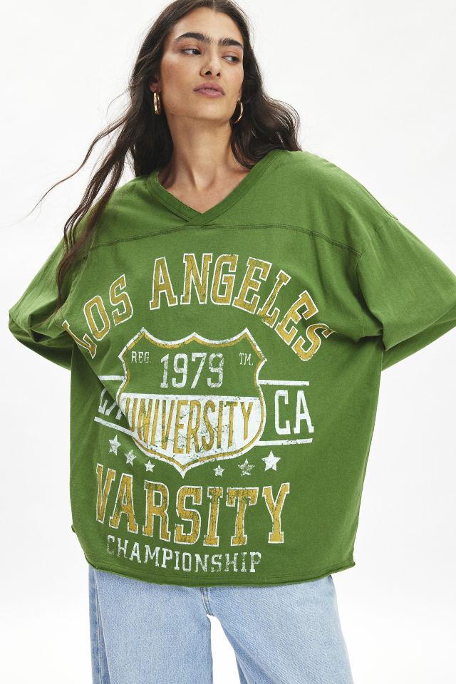 【AFFXWRKS】VARSITY T-SHIRT SOFT GREEN AFFXWRKS – Varsity T-Shirt Soft Green