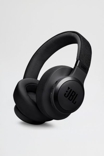 Shop Jbl Live 770nc Wireless Over-ear Adaptive Noise Canceling Headphones In Black At Urban Outfitters