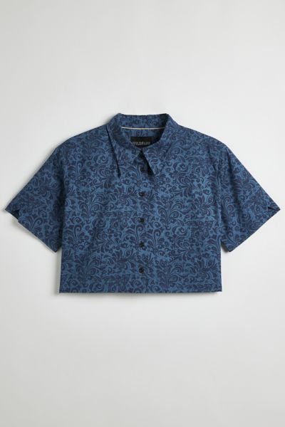 WILDFANG UO Exclusive Essential Cropped Short Sleeve Shirt