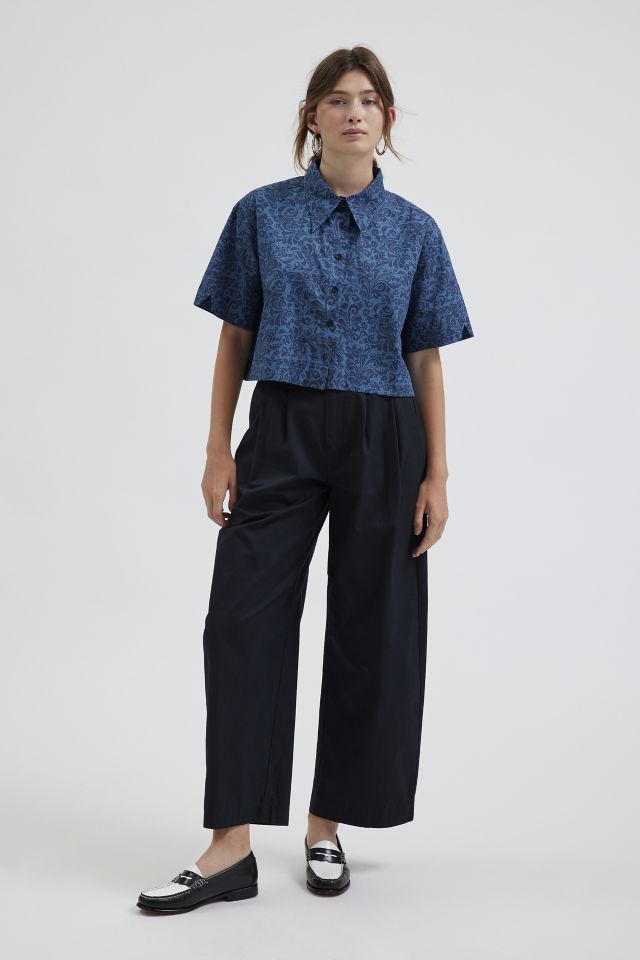 WILDFANG UO Exclusive Essential Cropped Short Sleeve Shirt #2