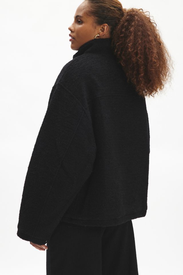 BDG Boiled Wool Blend Coat #4