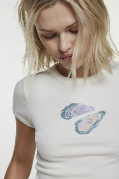 Kimchi Blue Oyster Baby Tee