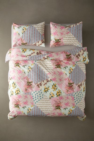 Paige Patched Floral Duvet Cover