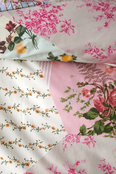 Paige Patched Floral Duvet Cover