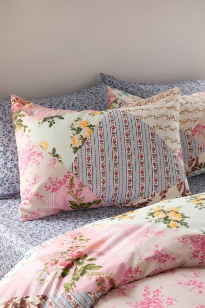 Paige Patched Floral Sham Set