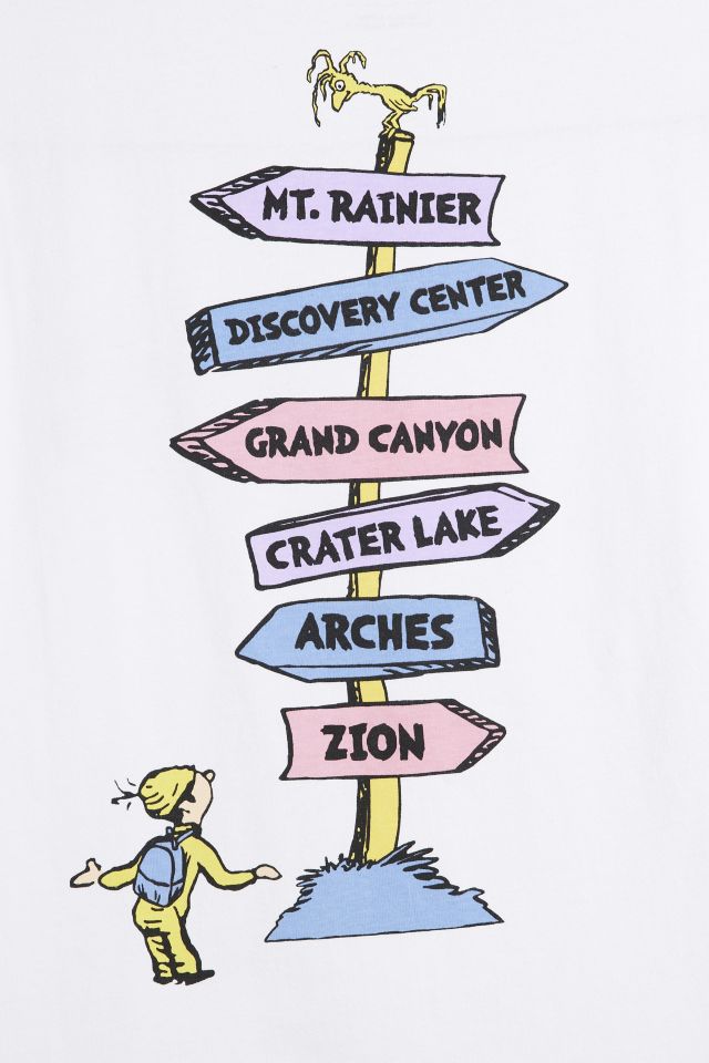 Parks Project X Dr. Seuss UO Exclusive Sign Graphic Tee #2