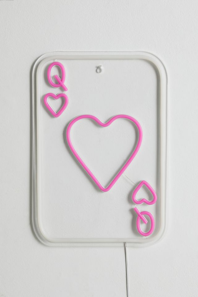 Queen Of Hearts Neon Sign #1