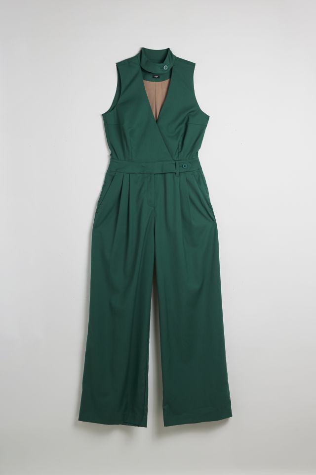 WILDFANG Empower High Waisted V-Neck Jumpsuit #1
