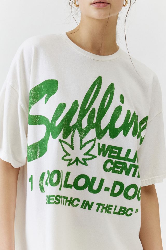 T-shirt Graphique Surdimensionné Sublime Wellness #3