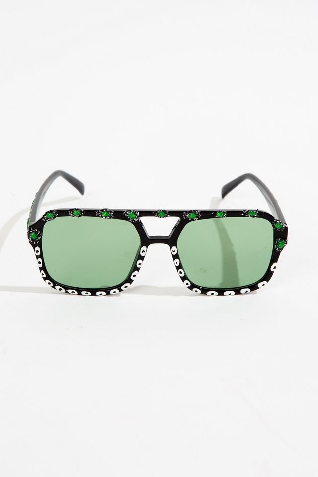 Babyhug Sunglasses With Astronaut Applique - Green