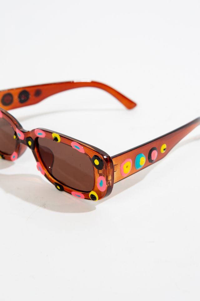 Zig Zag OMW Rectangle Sunglasses #1