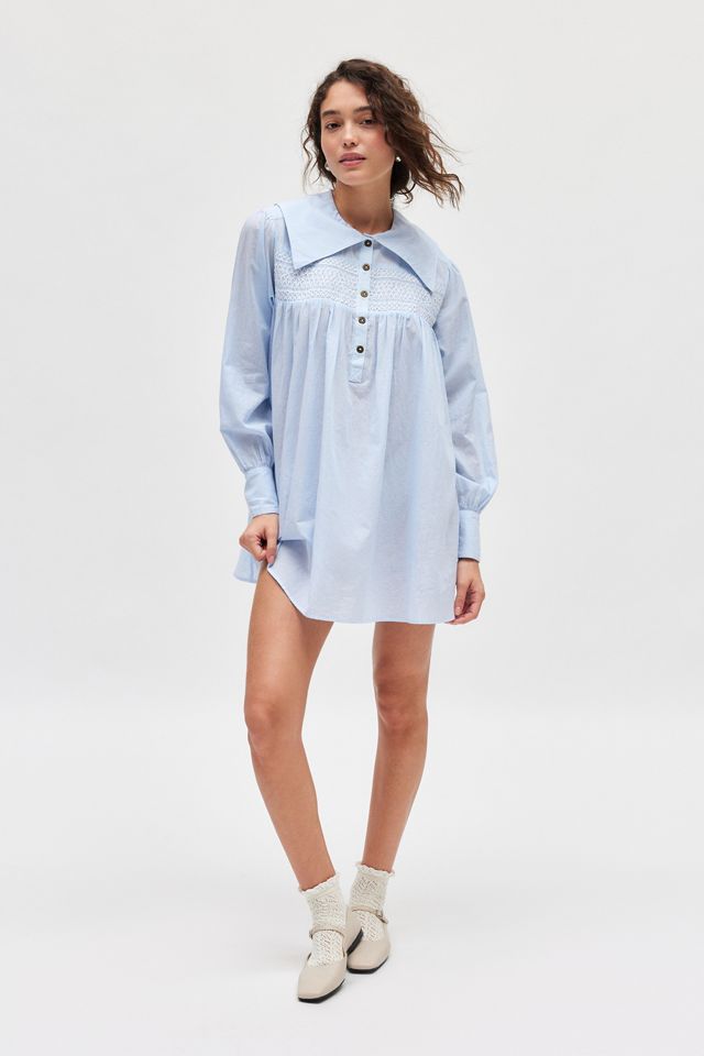 Kimchi Blue Melani Collared Mini Dress | Urban Outfitters
