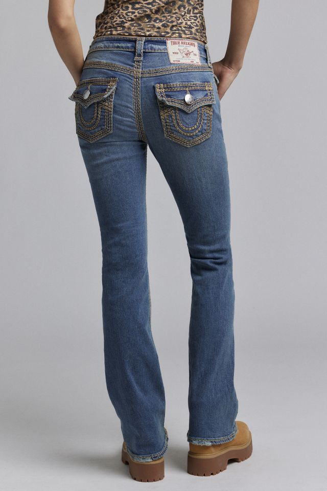 True Religion Mid-Rise Flap Bootcut Jean #3