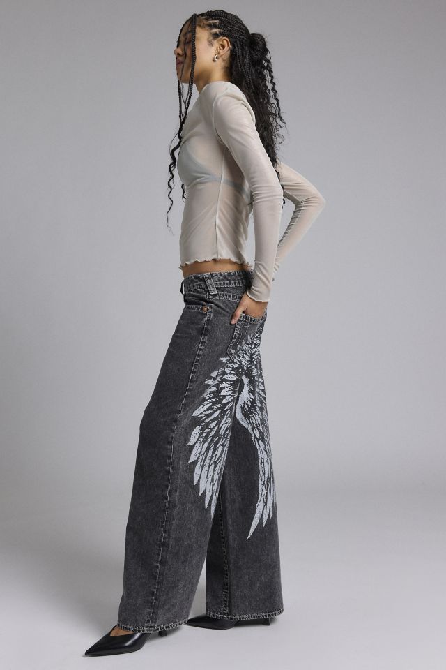 True Religion Jessie Wing Super Baggy Jean #2