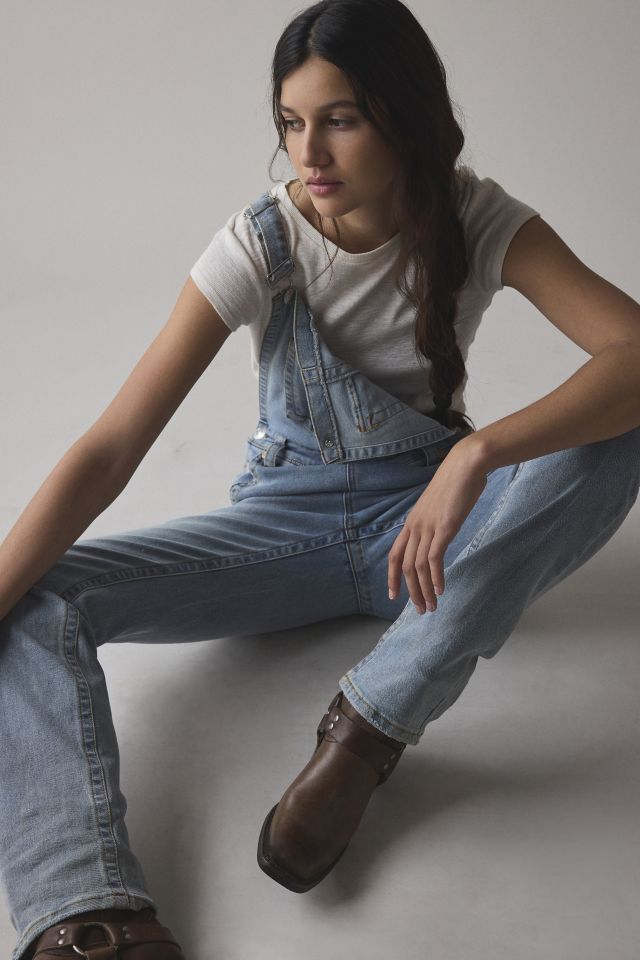 True Religion Big T Flap Straight Leg Overall #3