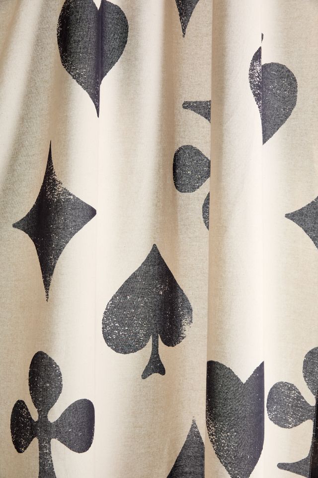 Card Symbol Shower Curtain #1