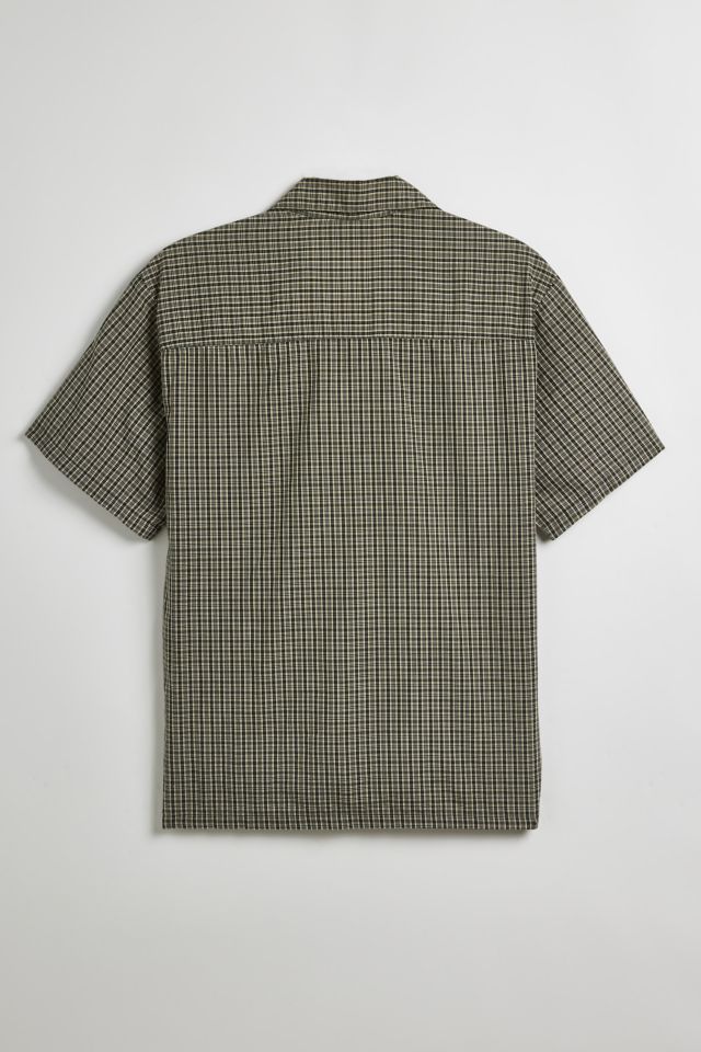 【SCENERITY】Rafner short sleeve check shirt Vintage Checkered Short Sleeve Shirt | Urban Outfitters