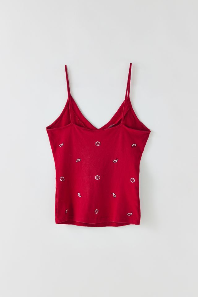 Vintage Bandana Tank Top #1