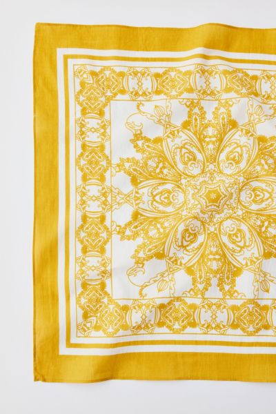 Mustard Printed Bandana