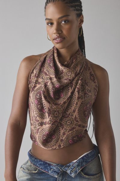 Shimmer Hooded Scarf | Urban Outfitters