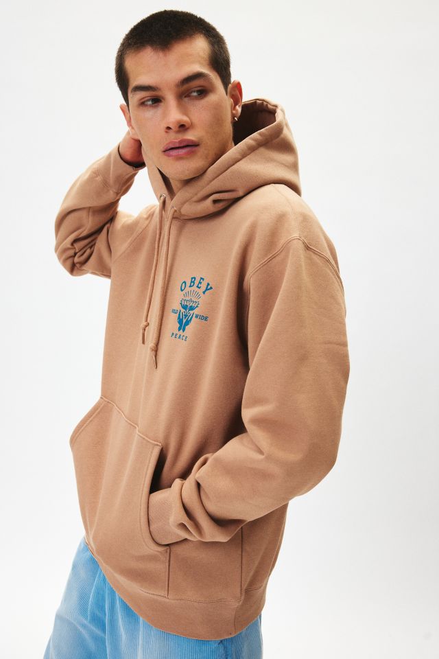 OBEY Lotus Graphic Hoodie Sweatshirt #1