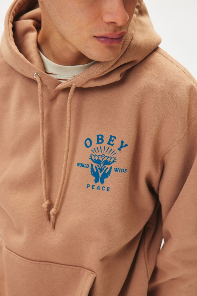 OBEY Lotus Graphic Hoodie Sweatshirt #3