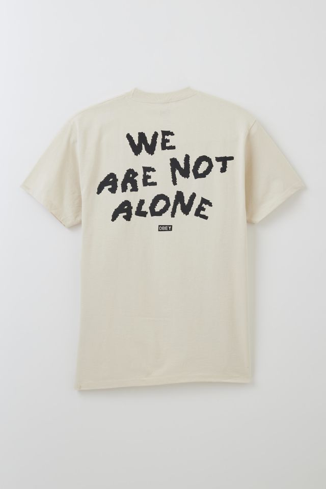 T-shirt graphique OBEY We Are Not Alone #1