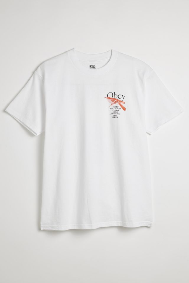 T-shirt graphique classique OBEY Bird #1