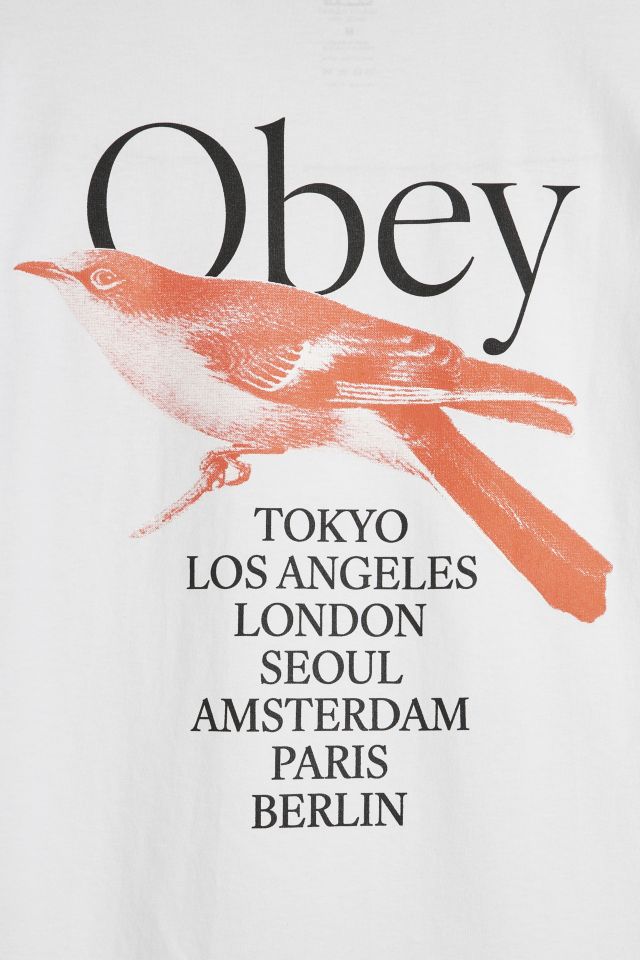 T-shirt graphique classique OBEY Bird #2