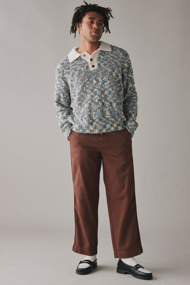 OBEY Reuben Polo Collar Sweater #3