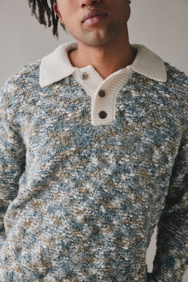 OBEY Reuben Polo Collar Sweater #4