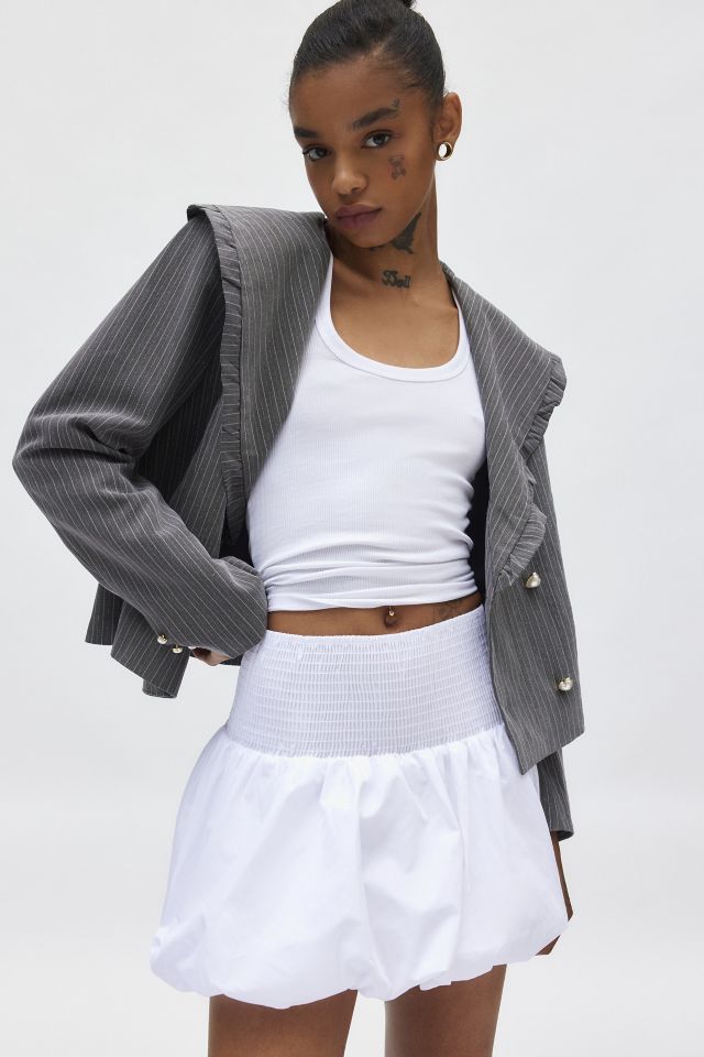 Neon Rose Boxy Cropped Blazer Jacket #1
