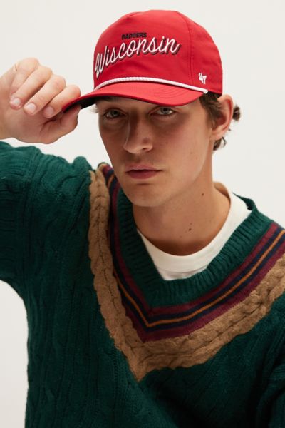 47 Wisconsin Badgers Hat In Red, Men's At Urban Outfitters