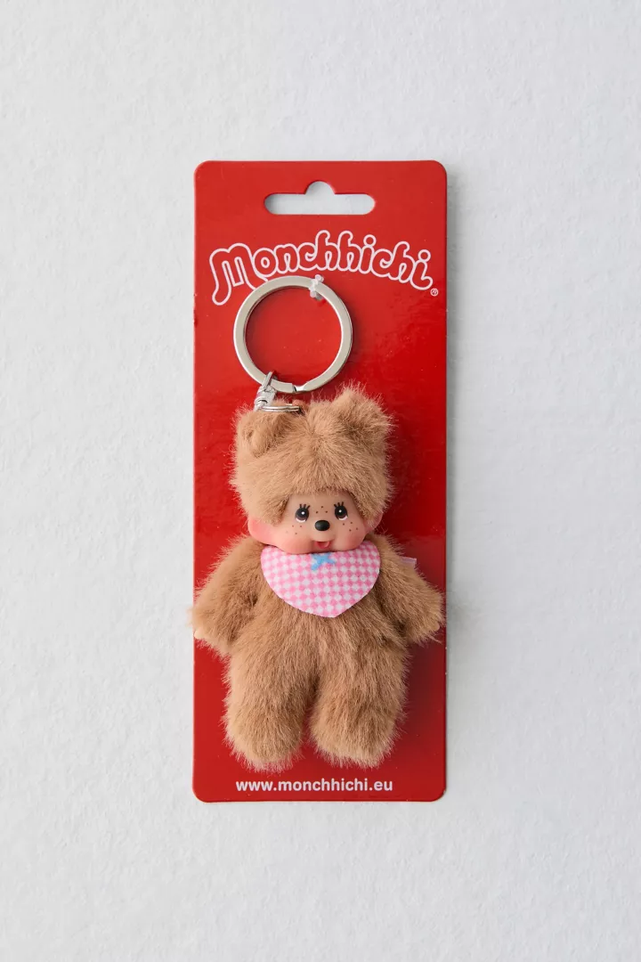 Monchhichi Bearchichi Plushie Keychain