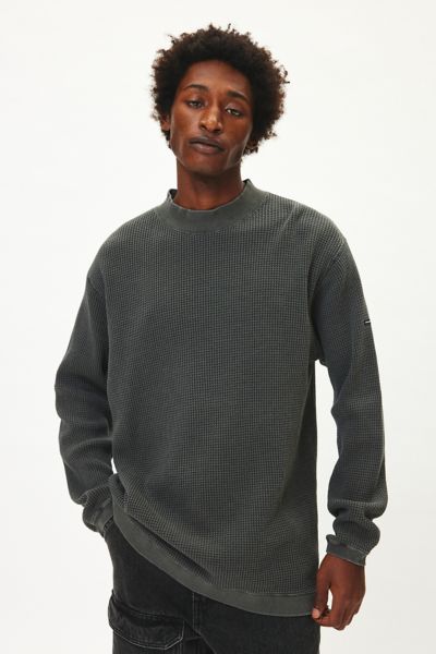 Manastash Heavy Snug Thermal Long Sleeve Mock Neck Tee