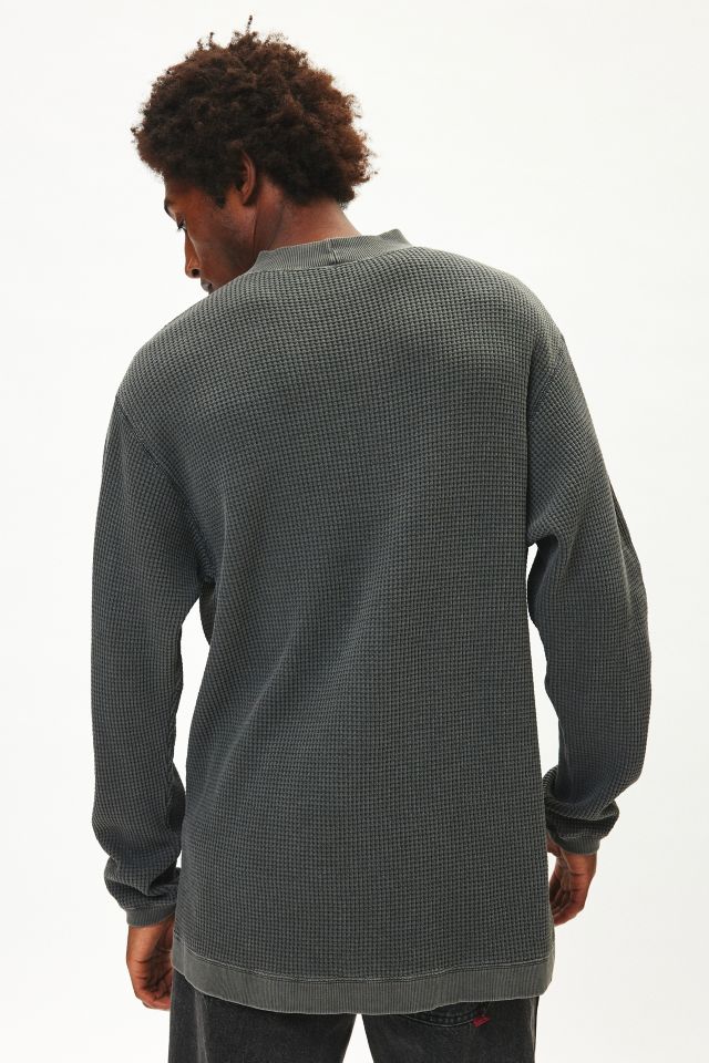 Manastash Heavy Snug Thermal Long Sleeve Mock Neck Tee #1