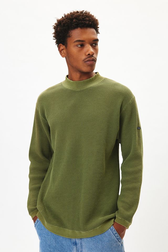 Manastash Heavy Snug Thermal Long Sleeve Mock Neck Tee Manastash Heavy Snug Thermal Long Sleeve Mock Neck Tee