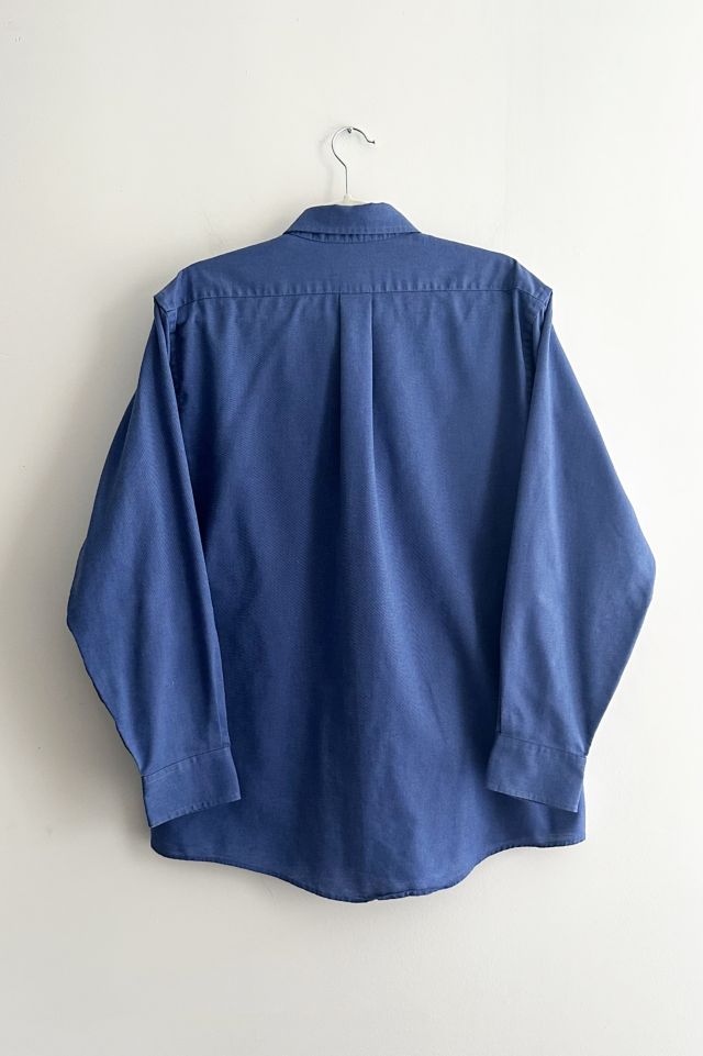Vintage Blue Oxford Shirt #3