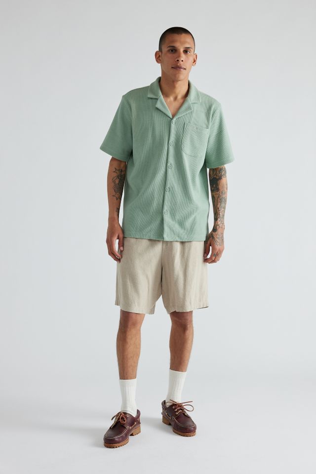 Chemise de Yacht à Manches Courtes en Coton Côtelé Kuwalla Tee #2
