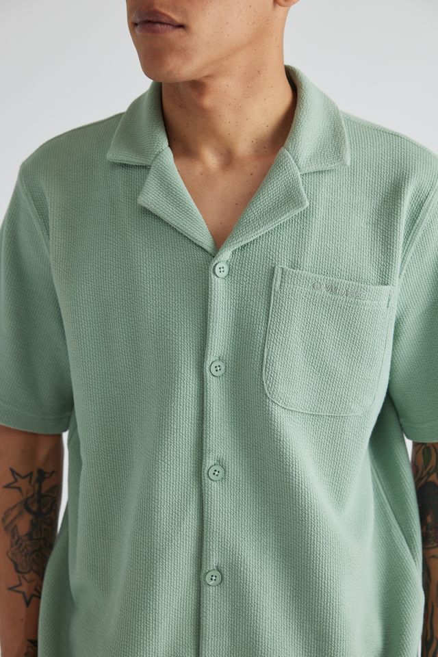 Chemise de Yacht à Manches Courtes en Coton Côtelé Kuwalla Tee #3