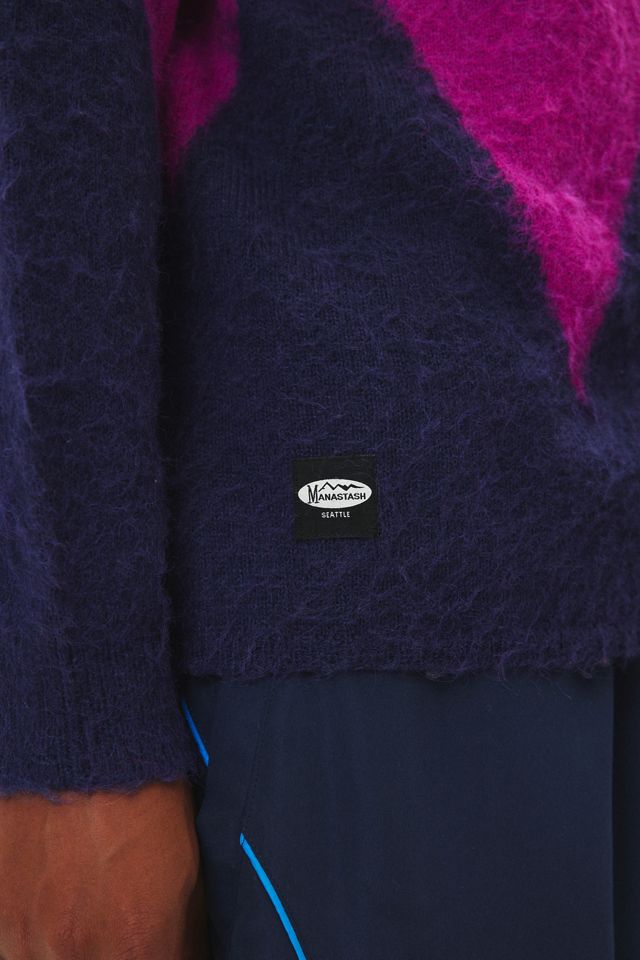 Manastash Aberdeen Kurtigan Patterned Cardigan | Urban Outfitters