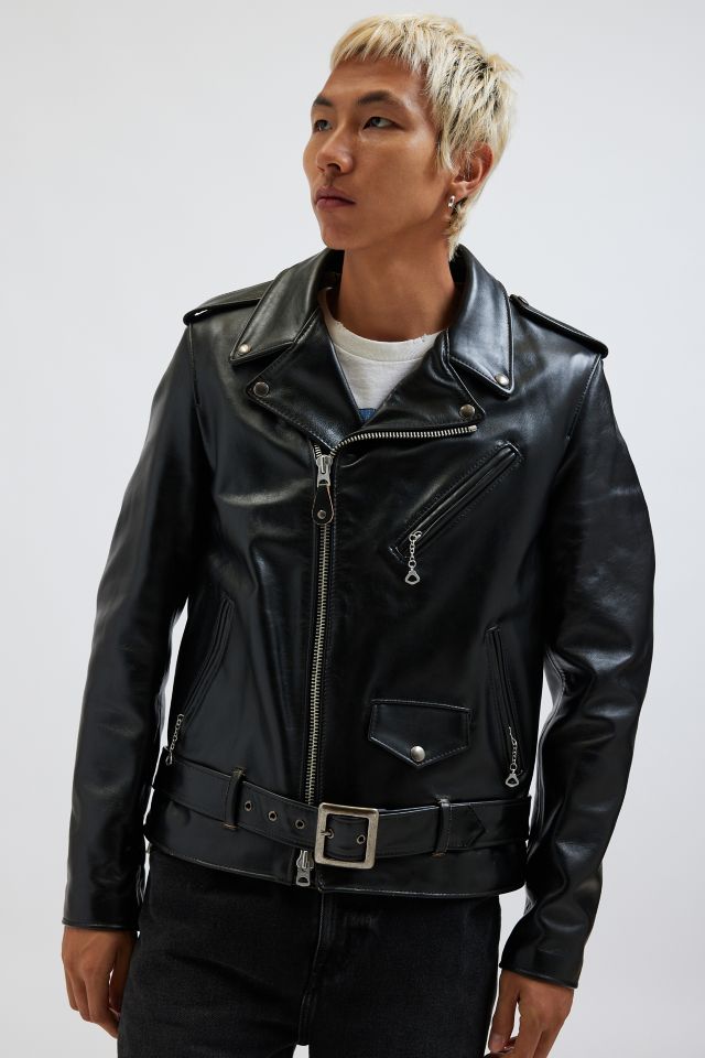 Veste Moto en Cuir Schott NYC #4