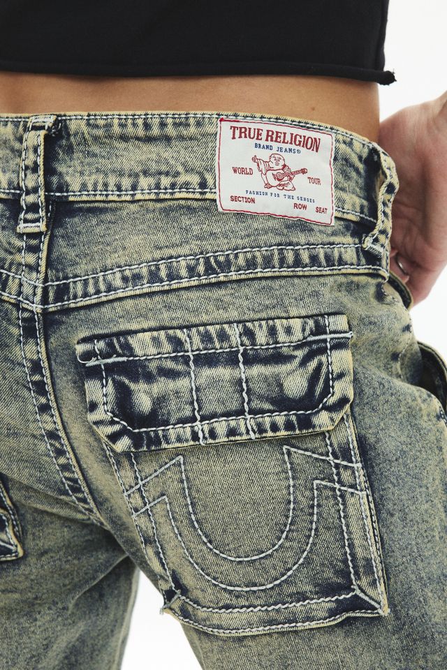 True Religion Ricki Vintage Carpenter Cargo Straight Jean #3