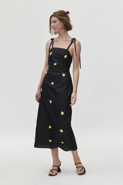 sister jane fanciful flower midi dress