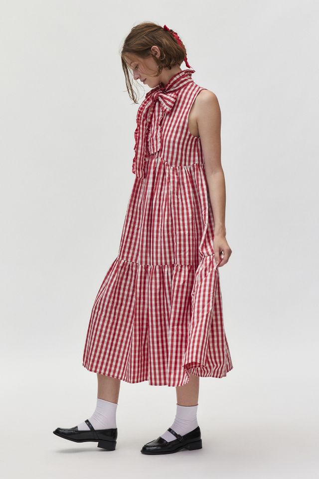 Sister Jane Stables Gingham Bow Midi Dress #2