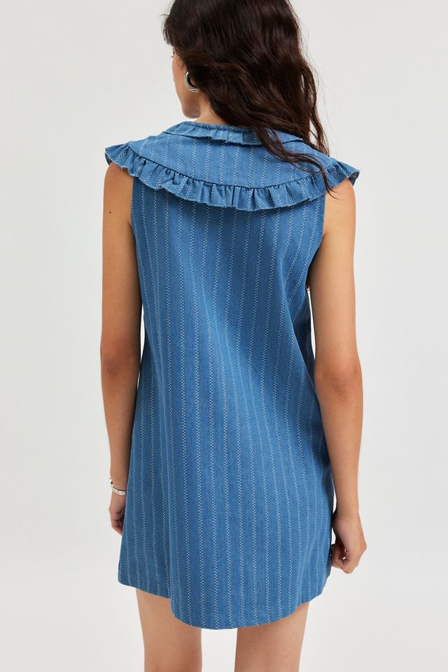white christmas dresses Jean Hourglass Denim Dress- Made to Order
