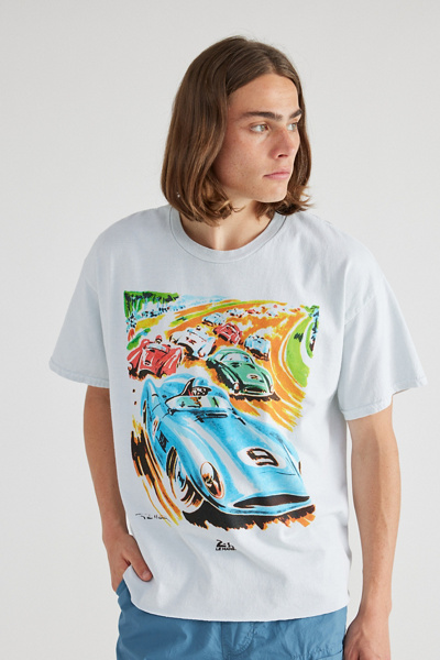 T-shirt 24 Heures Du Mans Moto – Taille M En Coton Gris, Très Bon état Occasion