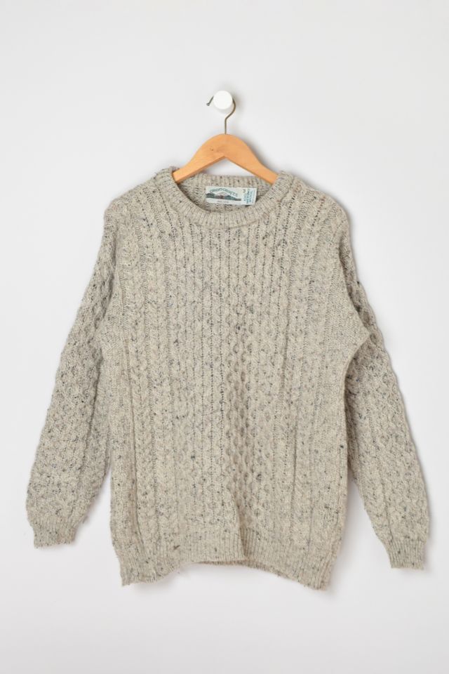 90s chunky high quality knit fisherman sweater