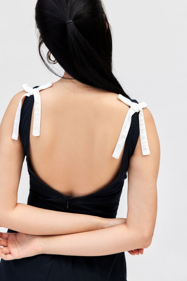 Motel Talesshi Bow Detail Mini Dress #2